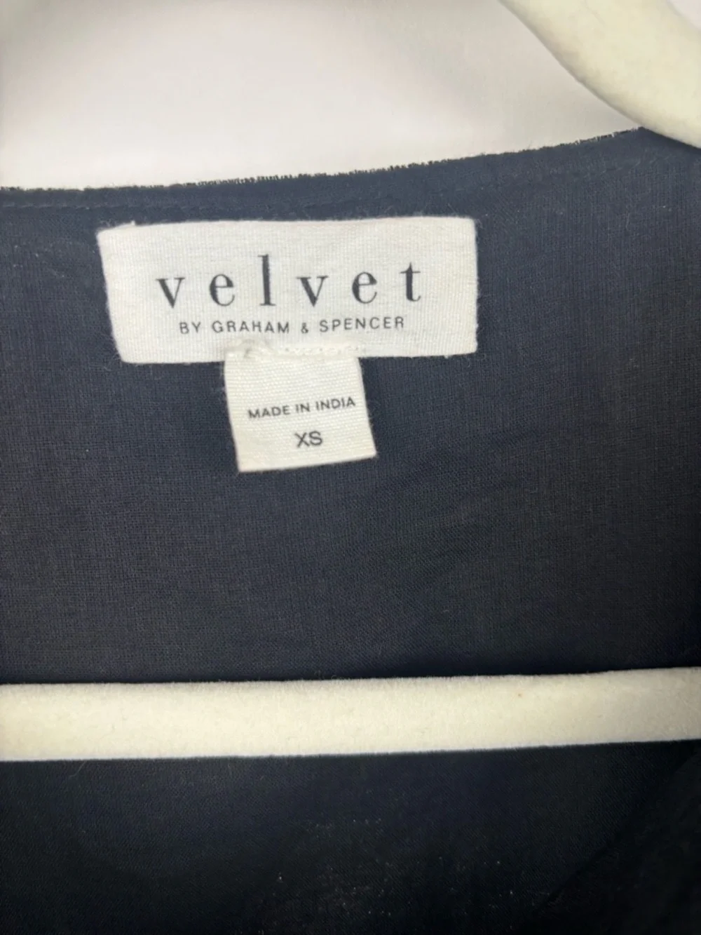 Velvet by Graham & Spencer details embroidered